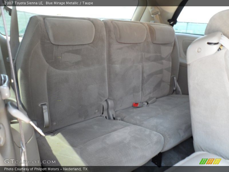 Blue Mirage Metallic / Taupe 2007 Toyota Sienna LE