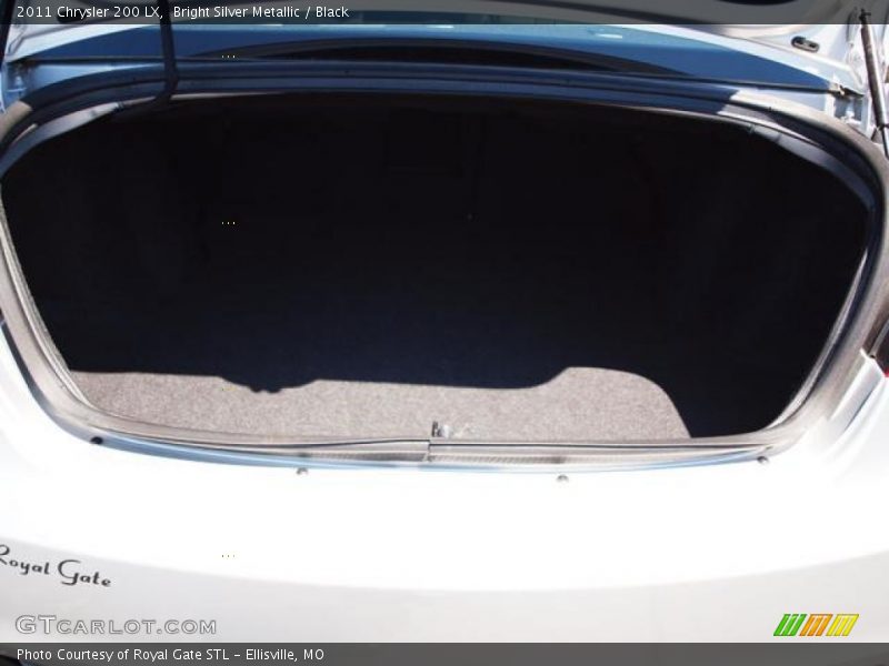 Bright Silver Metallic / Black 2011 Chrysler 200 LX