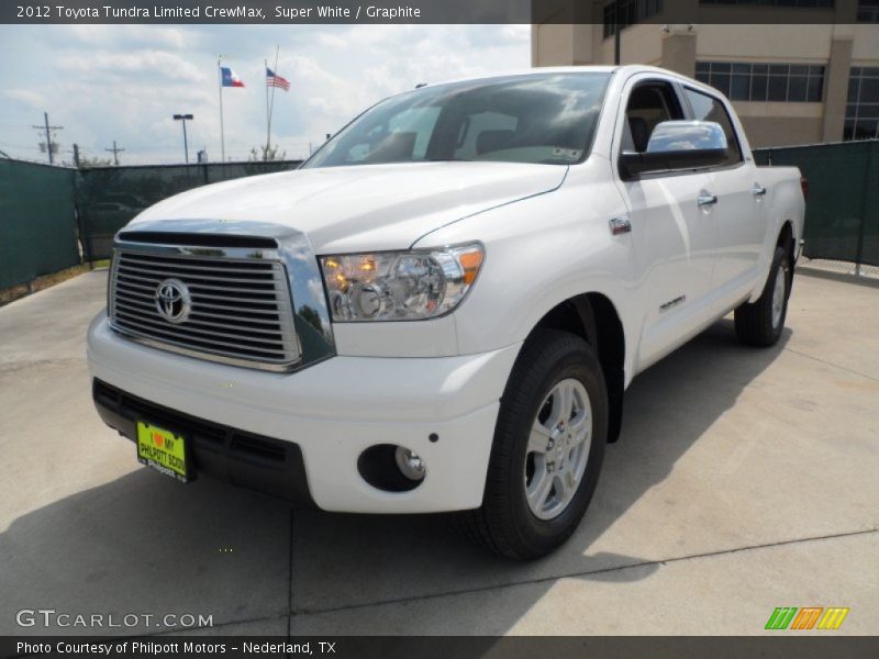 Front 3/4 View of 2012 Tundra Limited CrewMax