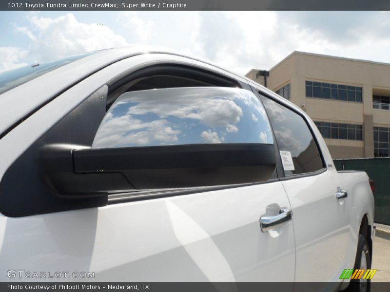 Super White / Graphite 2012 Toyota Tundra Limited CrewMax