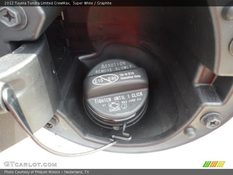 Super White / Graphite 2012 Toyota Tundra Limited CrewMax