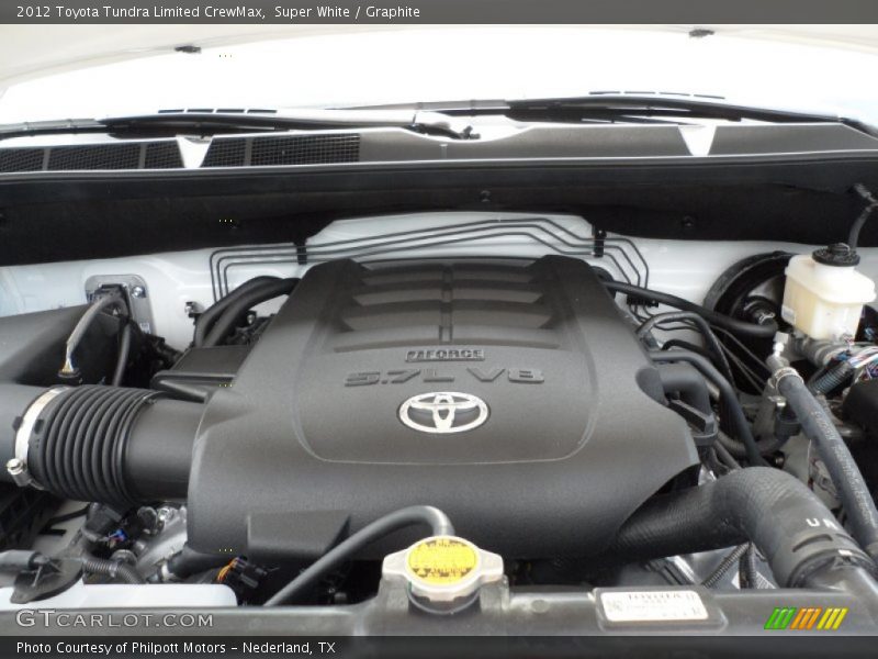  2012 Tundra Limited CrewMax Engine - 5.7 Liter DOHC 32-Valve Dual VVT-i V8