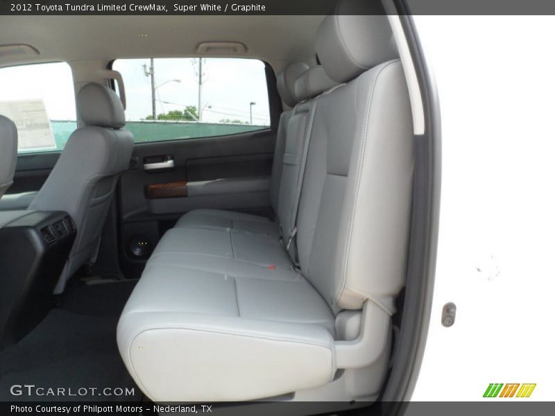  2012 Tundra Limited CrewMax Graphite Interior