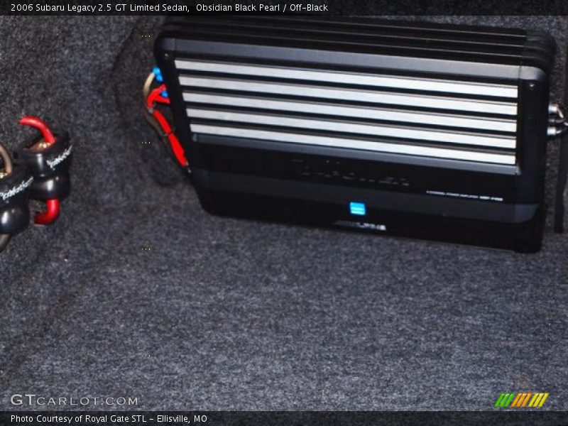Obsidian Black Pearl / Off-Black 2006 Subaru Legacy 2.5 GT Limited Sedan