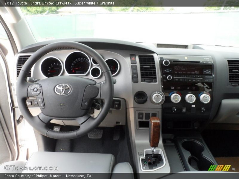 Dashboard of 2012 Tundra Limited CrewMax