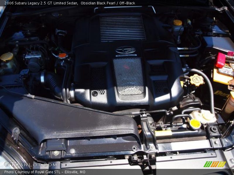 Obsidian Black Pearl / Off-Black 2006 Subaru Legacy 2.5 GT Limited Sedan