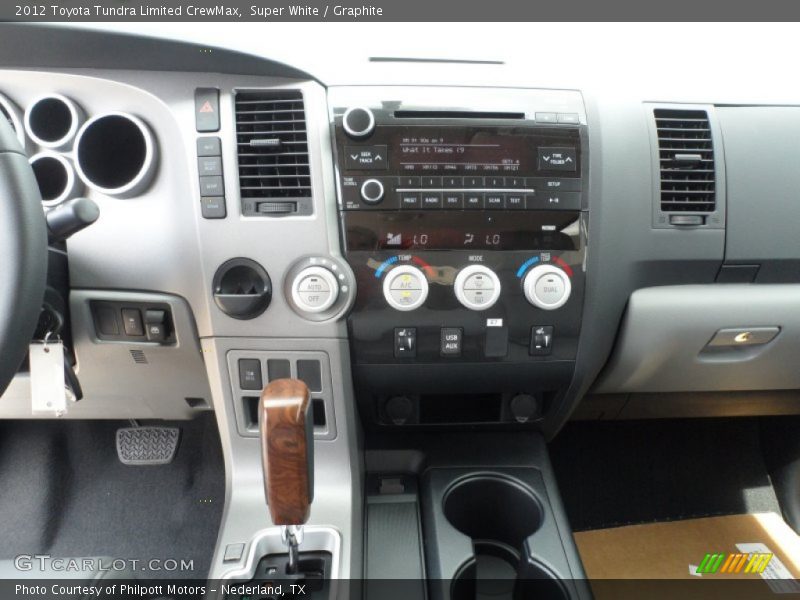 Controls of 2012 Tundra Limited CrewMax