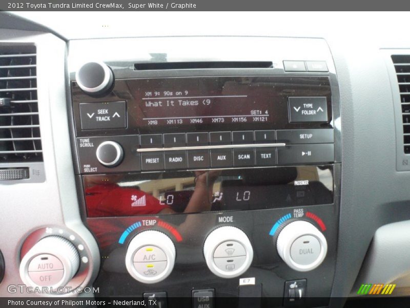 Audio System of 2012 Tundra Limited CrewMax