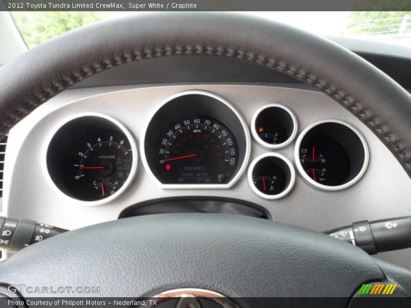  2012 Tundra Limited CrewMax Limited CrewMax Gauges