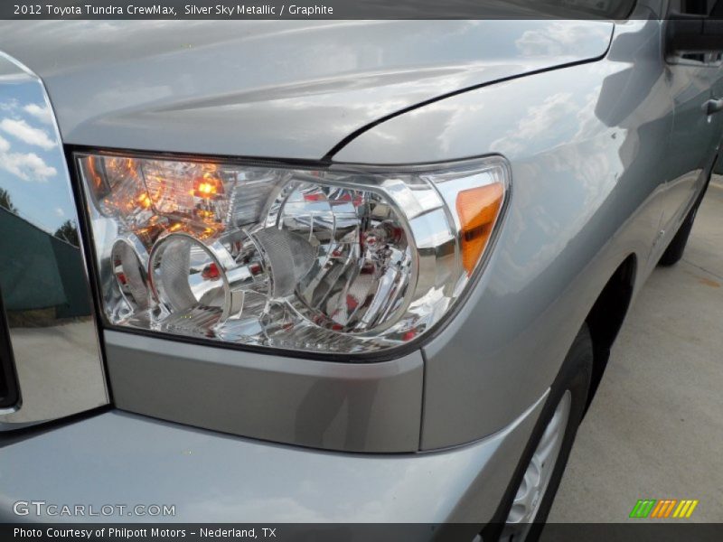 Silver Sky Metallic / Graphite 2012 Toyota Tundra CrewMax