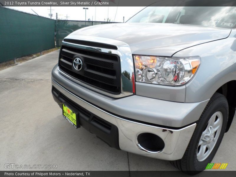 Silver Sky Metallic / Graphite 2012 Toyota Tundra CrewMax