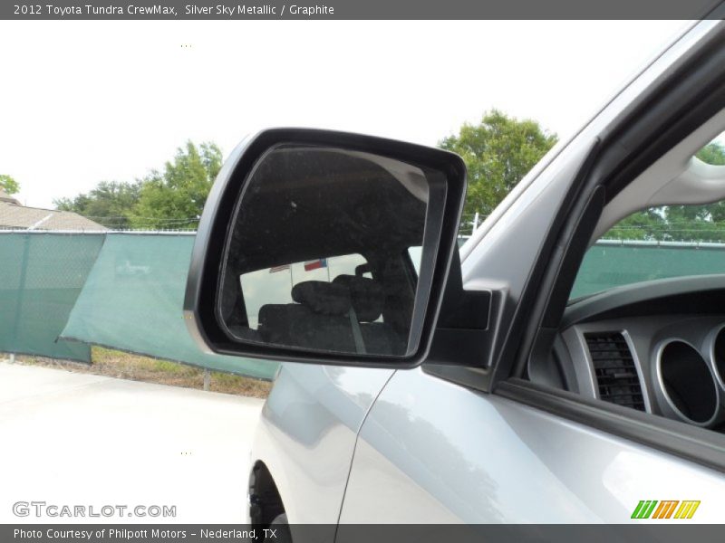 Silver Sky Metallic / Graphite 2012 Toyota Tundra CrewMax