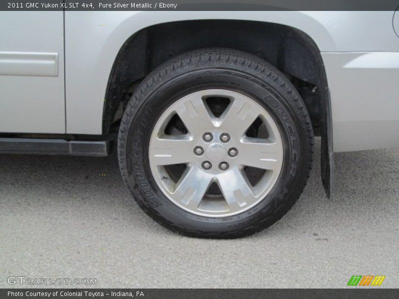 Pure Silver Metallic / Ebony 2011 GMC Yukon XL SLT 4x4