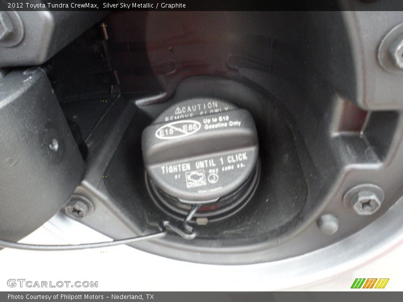 Silver Sky Metallic / Graphite 2012 Toyota Tundra CrewMax