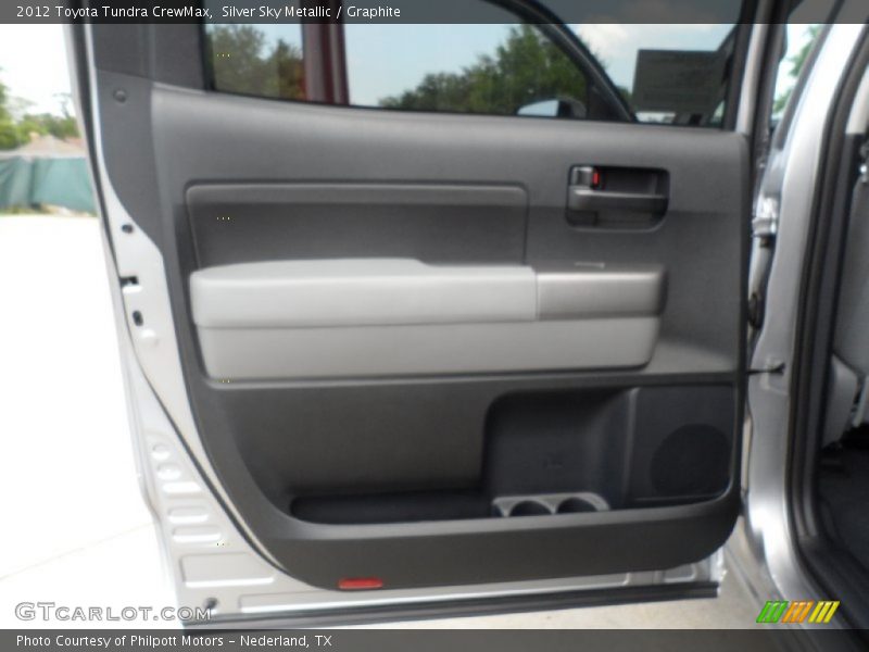 Silver Sky Metallic / Graphite 2012 Toyota Tundra CrewMax