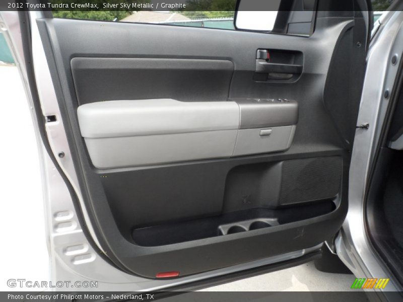 Silver Sky Metallic / Graphite 2012 Toyota Tundra CrewMax