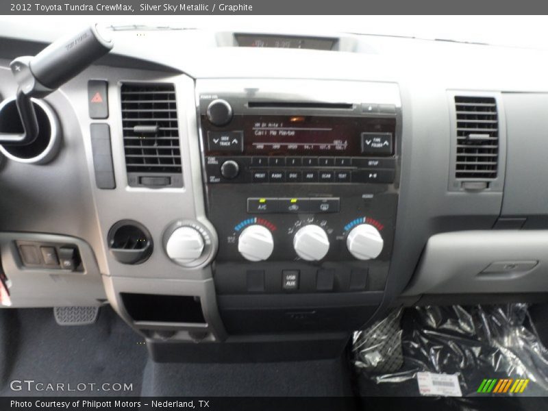 Silver Sky Metallic / Graphite 2012 Toyota Tundra CrewMax