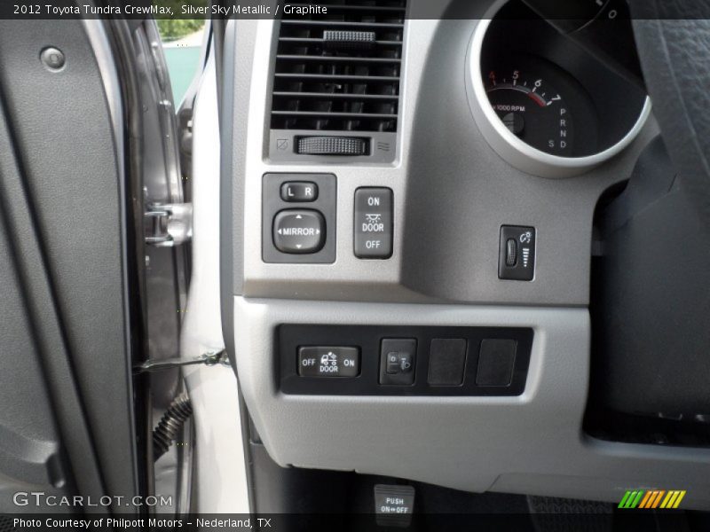 Silver Sky Metallic / Graphite 2012 Toyota Tundra CrewMax