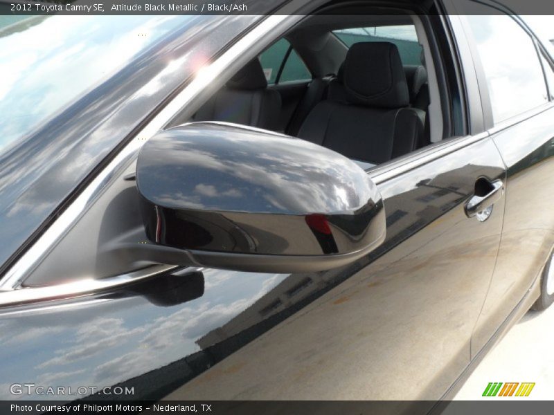 Attitude Black Metallic / Black/Ash 2012 Toyota Camry SE