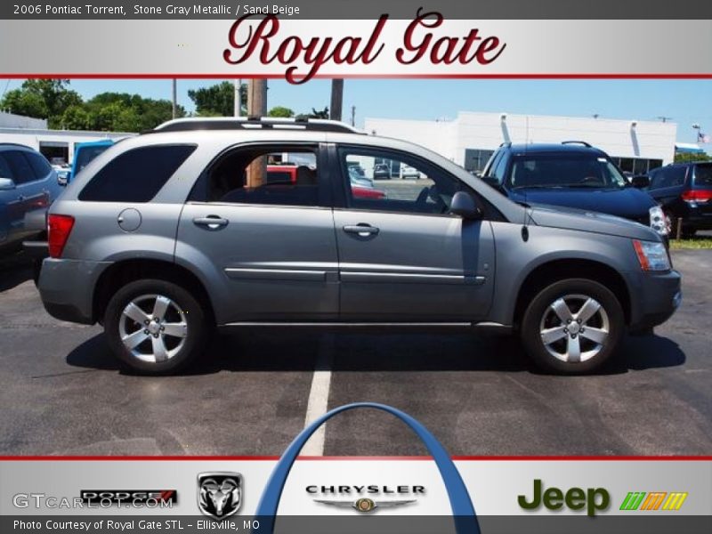 Stone Gray Metallic / Sand Beige 2006 Pontiac Torrent