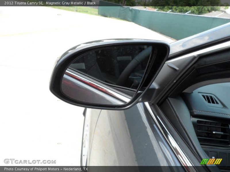 Magnetic Gray Metallic / Black 2012 Toyota Camry SE