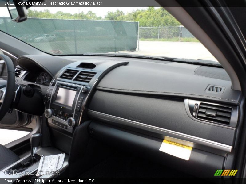 Magnetic Gray Metallic / Black 2012 Toyota Camry SE