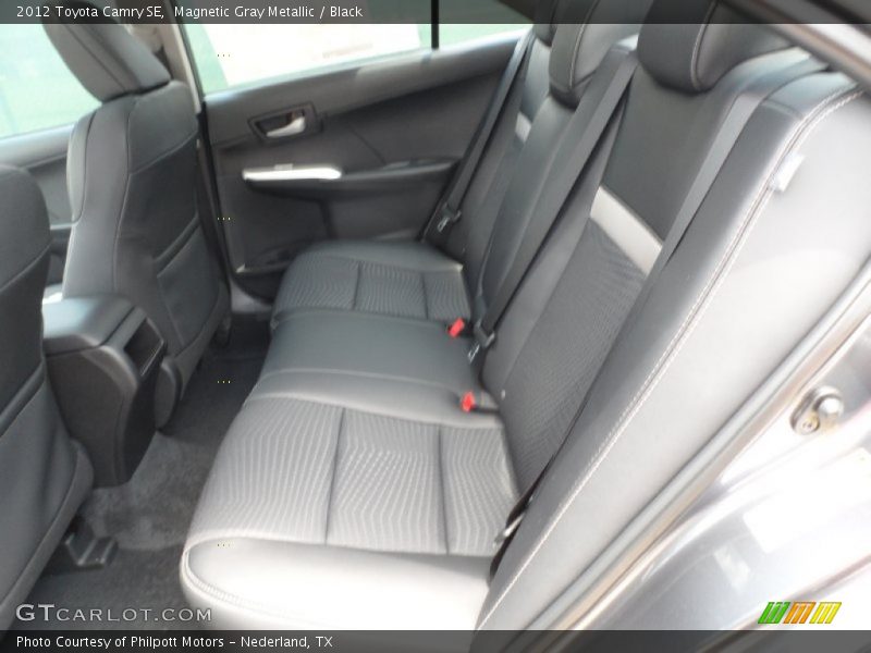 Magnetic Gray Metallic / Black 2012 Toyota Camry SE