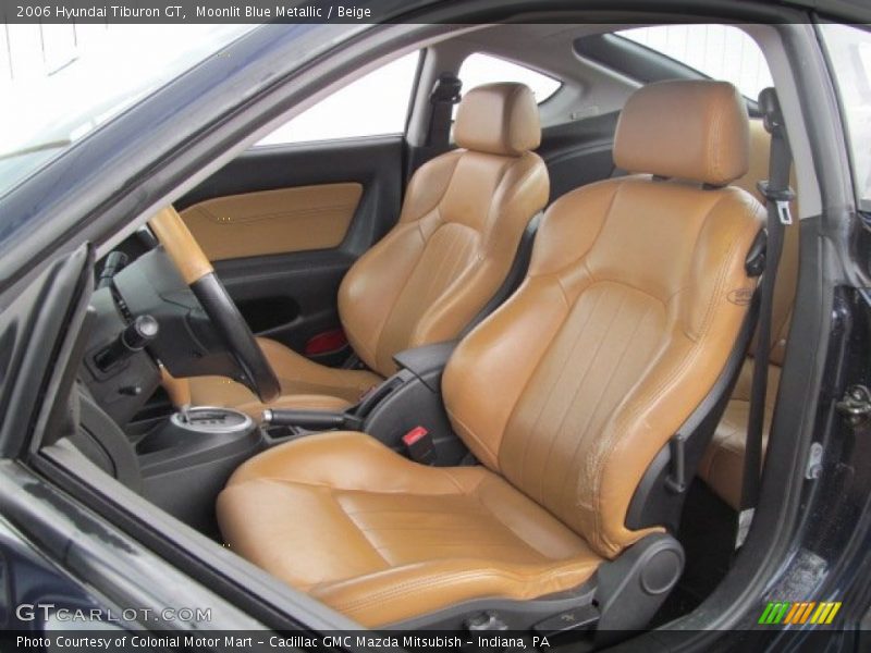  2006 Tiburon GT Beige Interior