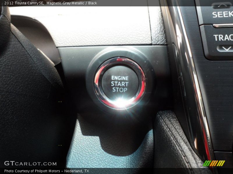 Magnetic Gray Metallic / Black 2012 Toyota Camry SE