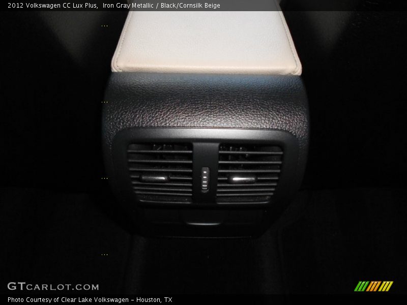 Iron Gray Metallic / Black/Cornsilk Beige 2012 Volkswagen CC Lux Plus