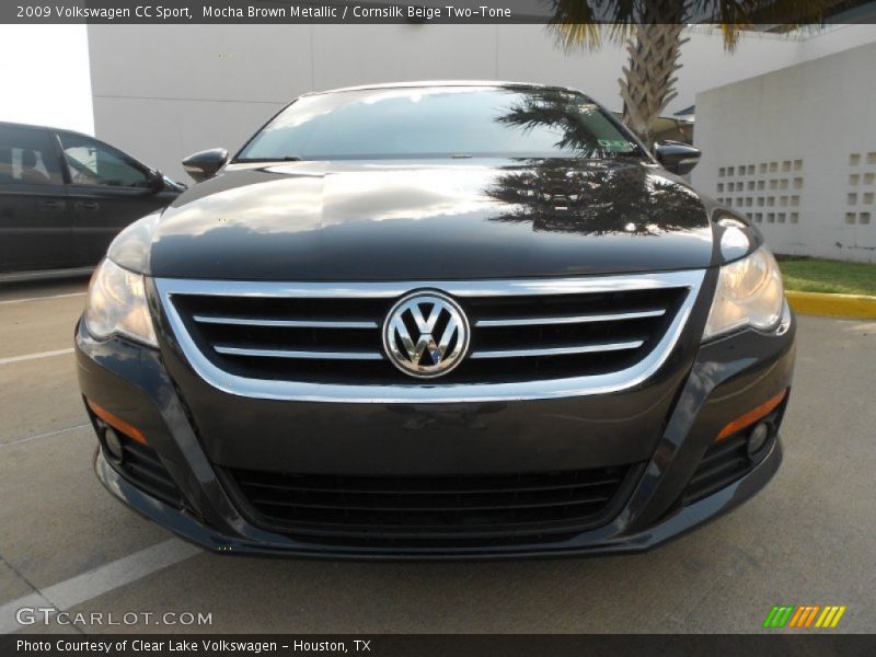 Mocha Brown Metallic / Cornsilk Beige Two-Tone 2009 Volkswagen CC Sport