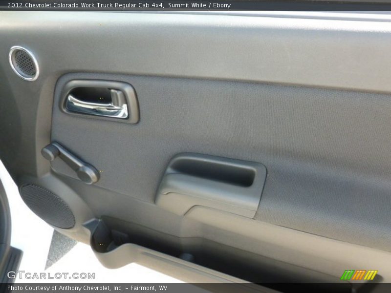 Summit White / Ebony 2012 Chevrolet Colorado Work Truck Regular Cab 4x4