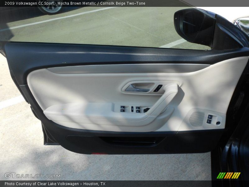 Mocha Brown Metallic / Cornsilk Beige Two-Tone 2009 Volkswagen CC Sport