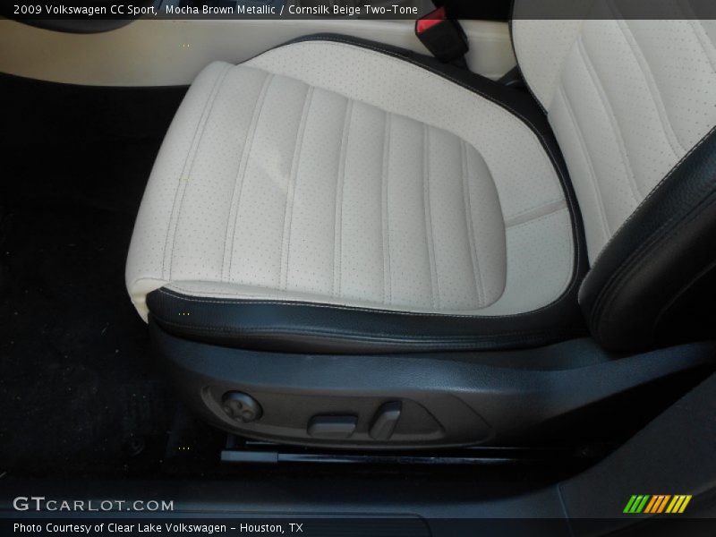 Mocha Brown Metallic / Cornsilk Beige Two-Tone 2009 Volkswagen CC Sport
