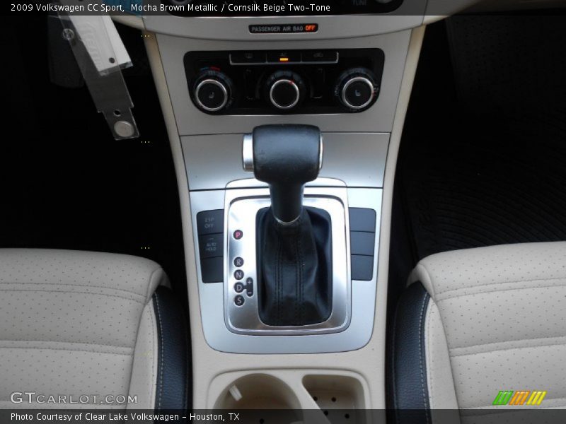 Mocha Brown Metallic / Cornsilk Beige Two-Tone 2009 Volkswagen CC Sport