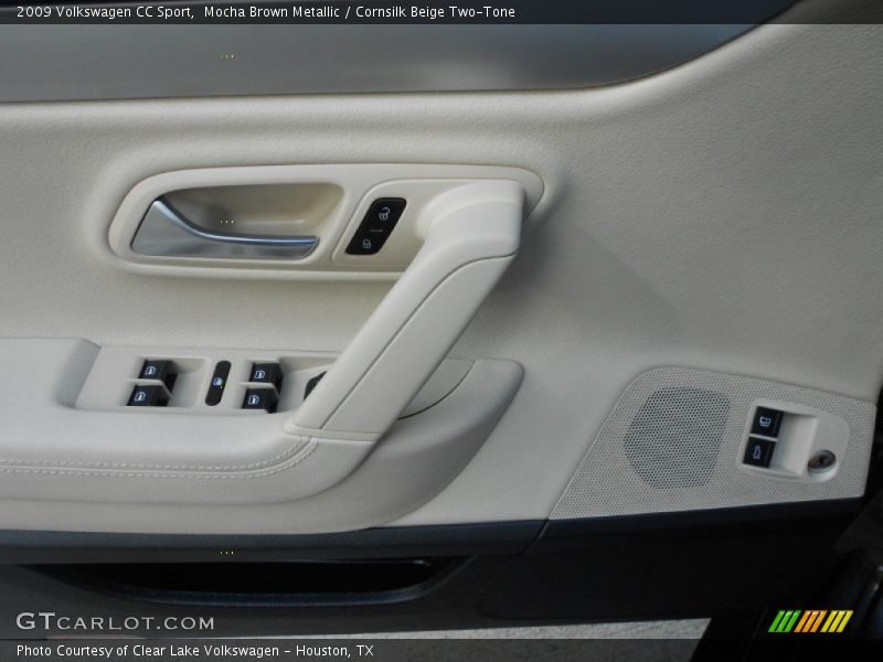 Mocha Brown Metallic / Cornsilk Beige Two-Tone 2009 Volkswagen CC Sport