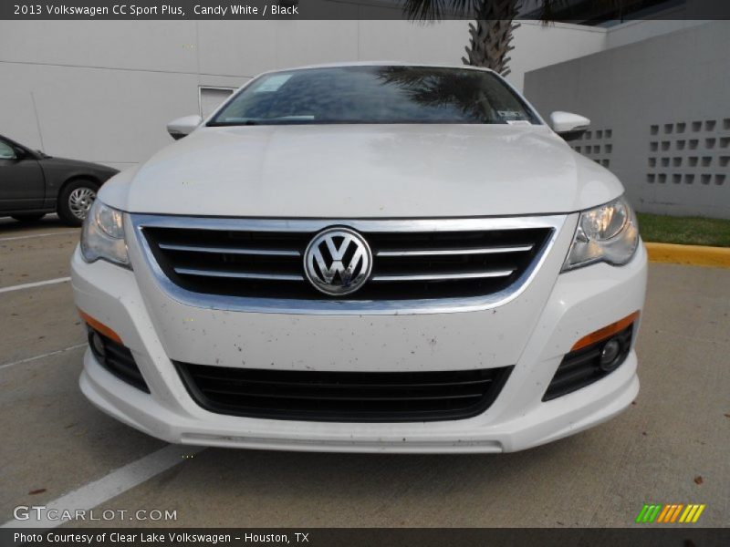 Candy White / Black 2013 Volkswagen CC Sport Plus