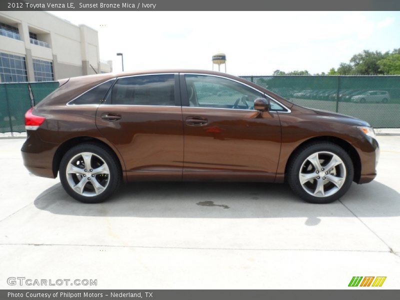  2012 Venza LE Sunset Bronze Mica