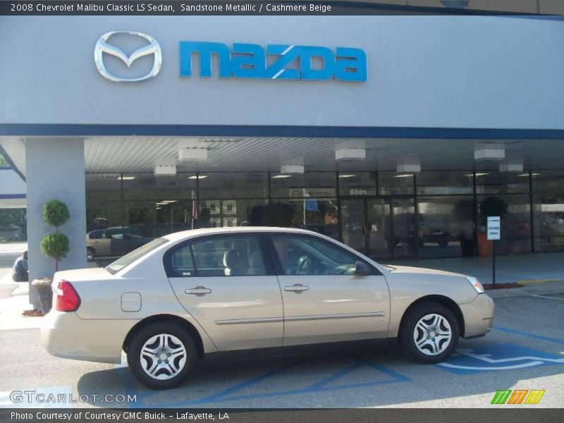 Sandstone Metallic / Cashmere Beige 2008 Chevrolet Malibu Classic LS Sedan