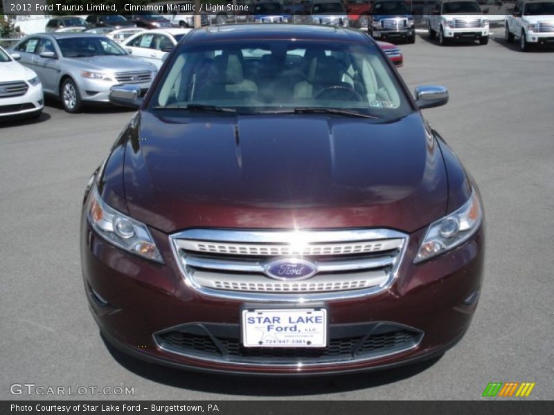 Cinnamon Metallic / Light Stone 2012 Ford Taurus Limited