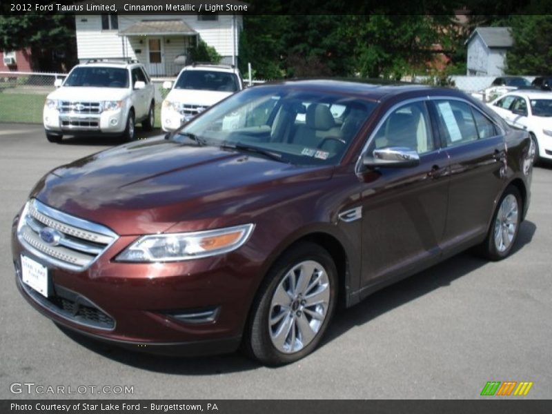 Cinnamon Metallic / Light Stone 2012 Ford Taurus Limited