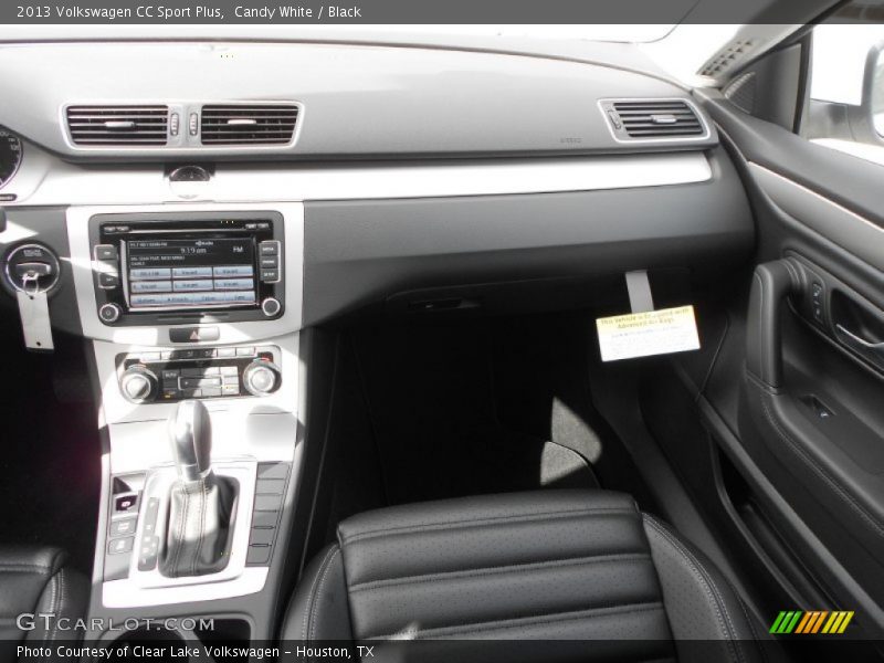 Candy White / Black 2013 Volkswagen CC Sport Plus