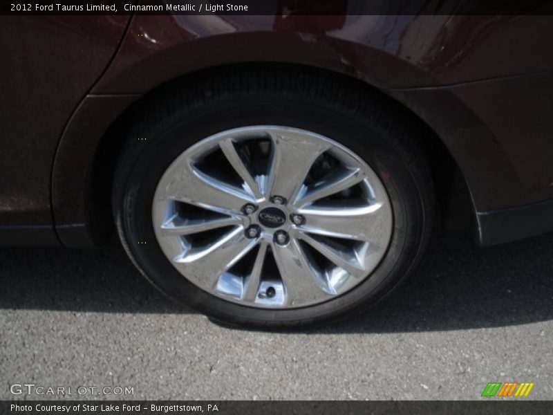 Cinnamon Metallic / Light Stone 2012 Ford Taurus Limited