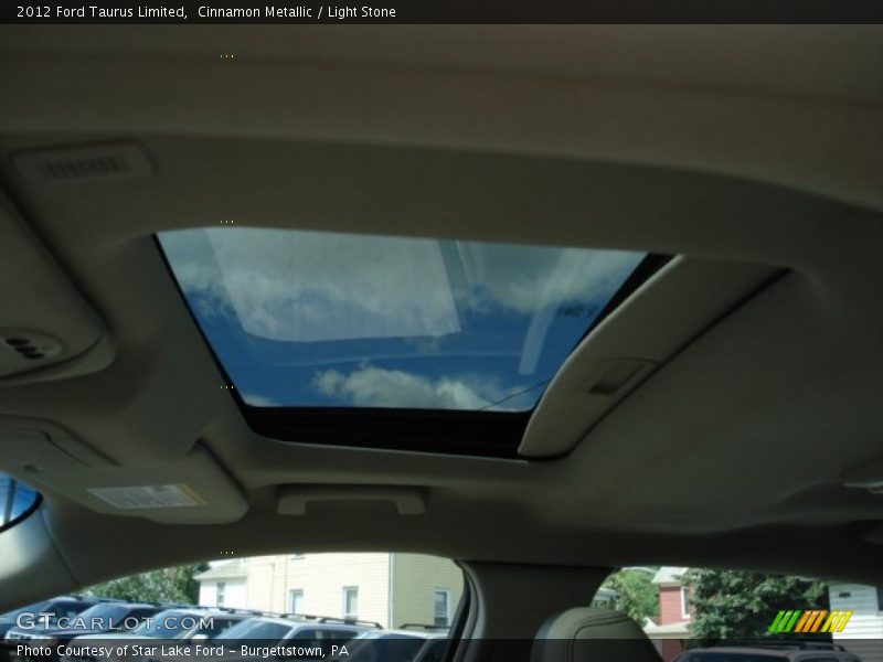 Cinnamon Metallic / Light Stone 2012 Ford Taurus Limited