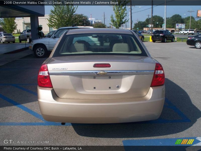 Sandstone Metallic / Cashmere Beige 2008 Chevrolet Malibu Classic LS Sedan