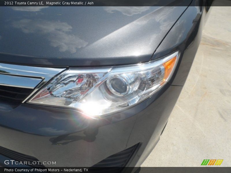 Magnetic Gray Metallic / Ash 2012 Toyota Camry LE