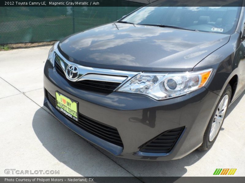 Magnetic Gray Metallic / Ash 2012 Toyota Camry LE