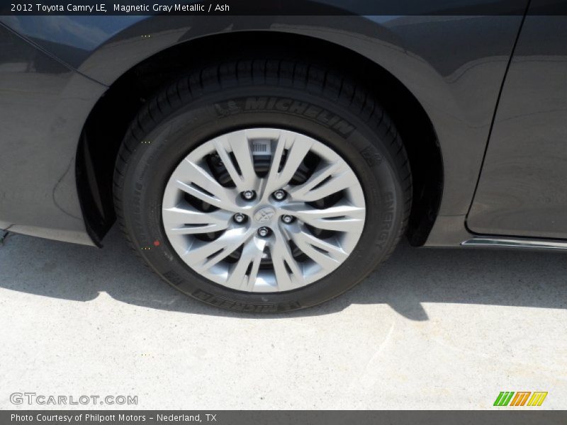 Magnetic Gray Metallic / Ash 2012 Toyota Camry LE