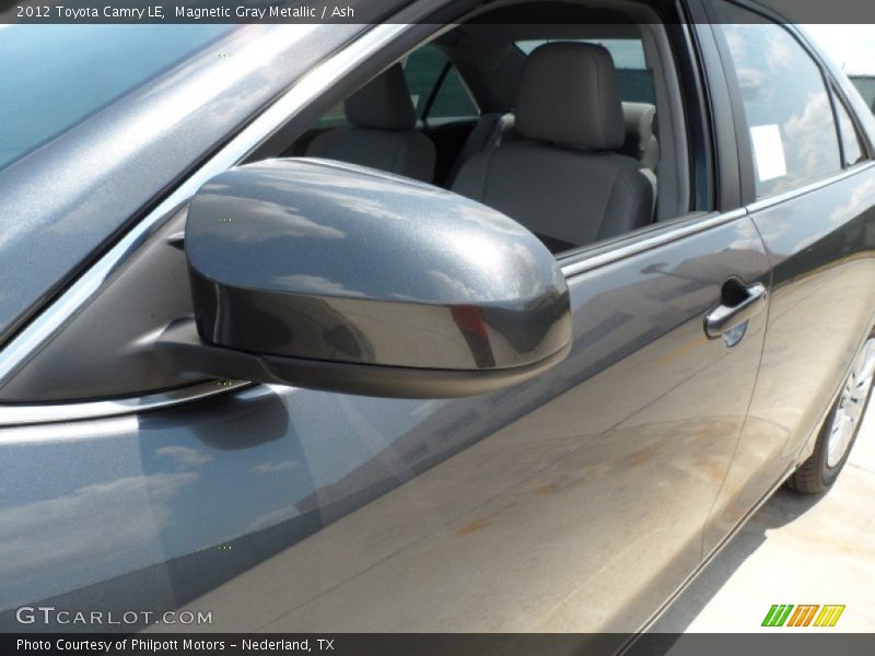 Magnetic Gray Metallic / Ash 2012 Toyota Camry LE