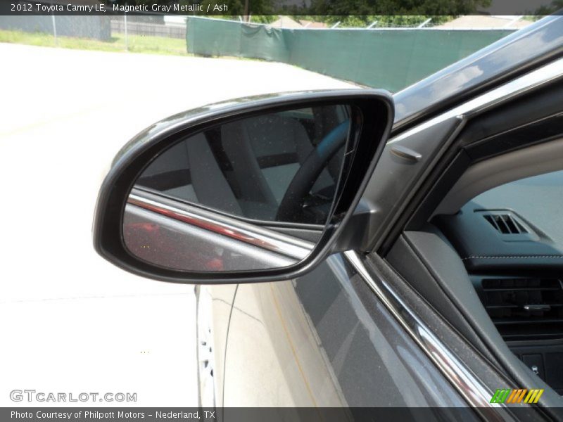 Magnetic Gray Metallic / Ash 2012 Toyota Camry LE